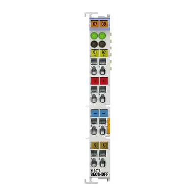Beckhoff KL4022 Bus Terminal, 2-channel analog output, current, 4…20 mA, 12 bit, single-ended
