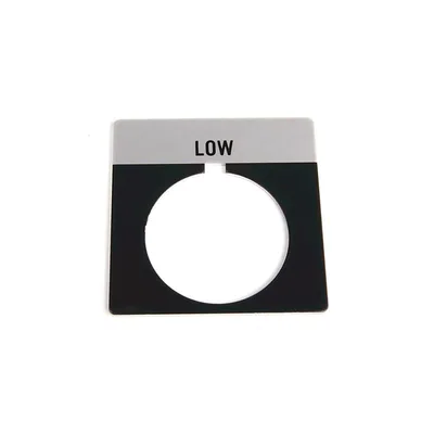 Allen Bradley 800T-X524 30mm 800T LOW Legend Plate