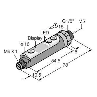 Turck PK01VR-P13-2UP8X-V1141