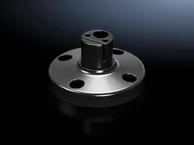 Rittal SG 2374.010 SG Işıklı kolon montaj adaptörü, siyah