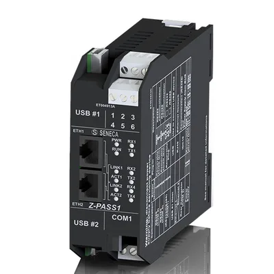Seneca Z-PASS1-R01 Industrial router - Serial Device Server with VPN support  (product rev up to 08/2017)