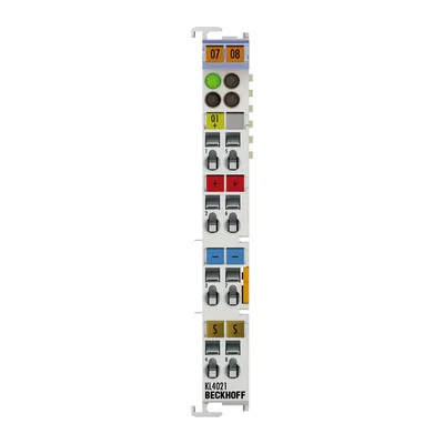 Beckhoff KL4021 Bus Terminal, 1-channel analog output, current, 4…20 mA, 12 bit, single-ended