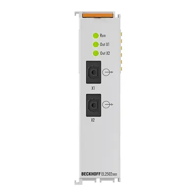 Beckhoff EL2502-0005 EtherCAT Terminal, 2-channel PWM output, plastic optical fiber
