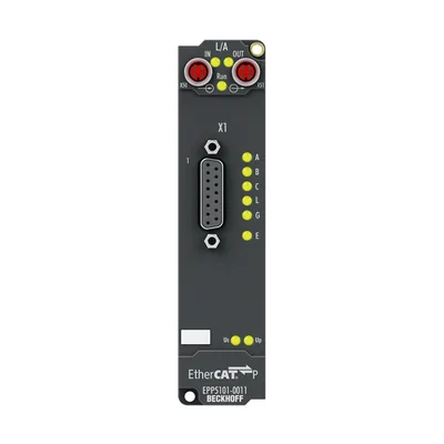 Beckhoff EPP5101-0011 EtherCAT P Box, 1-channel encoder interface, incremental, 5 V DC (DIFF RS422, TTL), 1 MHz, D-sub