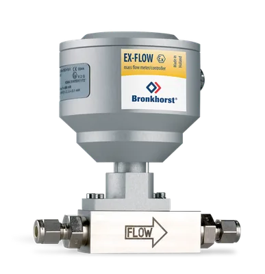 Bronkhorst EX-FLOW F-131MX High-Pressure Mass Flow Meter for Gases