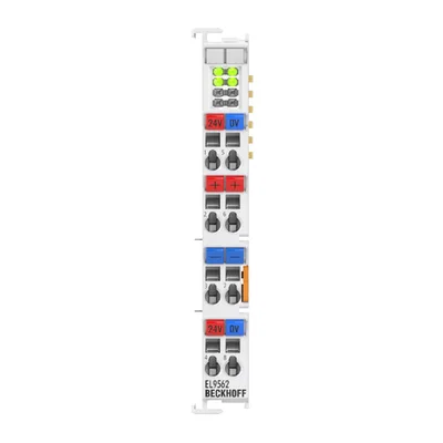 Beckhoff EL9562 EtherCAT Terminal, power supply, 24 V DC, 2 x output 24 V DC, 02 A, electrically isolatedNew