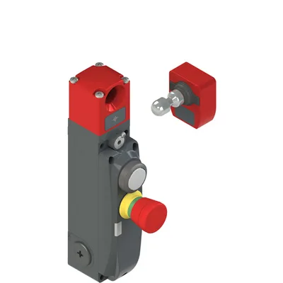 Pizzato NG 2D1D312D-F31 NG series safety switch with lock and integrated control devices, with actuator