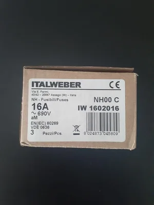 Italweber NH00C Sigorta