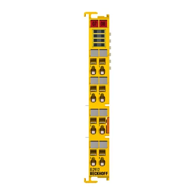 Beckhoff EL2912 EtherCAT Terminal, 2-channel digital output, 24 V DC, 2 A, TwinSAFE, TwinSAFE Logic