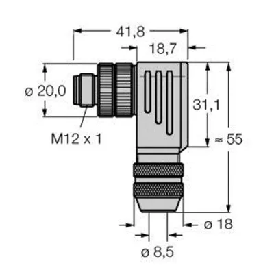 Turck BMSWS8251-8.5
