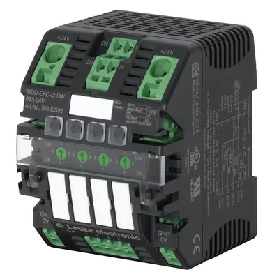 Leuze MOD-EAC-I2-O4/10A-24V Yük devresi denetim modülü