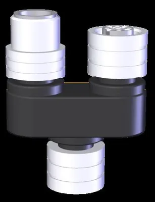 Euchner AC-YD-SBB-097627 Y-distributor M12 without IO-Link evaluation