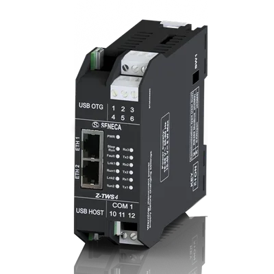 Seneca Z-TWS4-0 Controller unit IEC 61131, Straton IDE (product rev up to 12/2016)