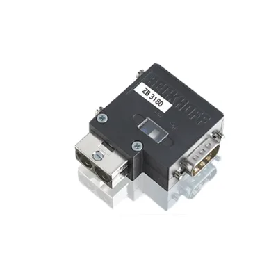 Beckhoff ZB3180 9-pin D-sub connector (RS232/RS485) with switchable termination resistor