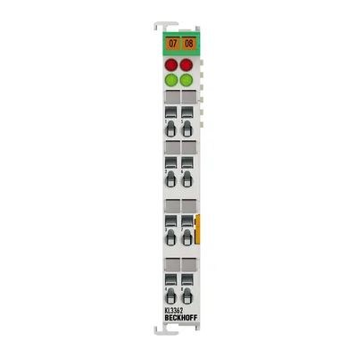 Beckhoff KL3362 Bus Terminal, 2-channel analog input, voltage, ±10 V, 15 bit, oscilloscope function