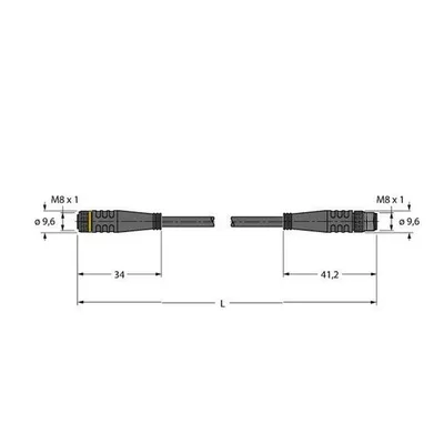 Turck PKG3M-2-PSG3M/TXL