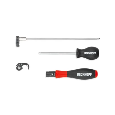 Beckhoff ZB8800 Torque wrench for M8 cables with knurl, incl ratchet, adjustable 05…17 Nm
