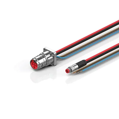 Beckhoff ZK7624-BR00-0xxx B17, ECP cable, PUR, 4 x 15 mm² + (1 x 4 x AWG22), drag chain suitable, key 2 (user-defined voltage)