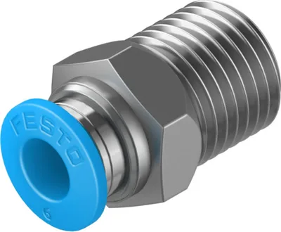 Festo QS-1/4-6 Çabuk Bağlantı Rakoru