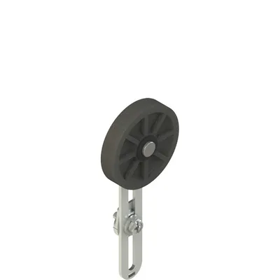 Pizzato VF L35-R26 Adjustable lever with rubber roller, 50 mm diameter