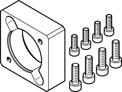Festo EAMF-A-38A-40S/40T Motor flanşı