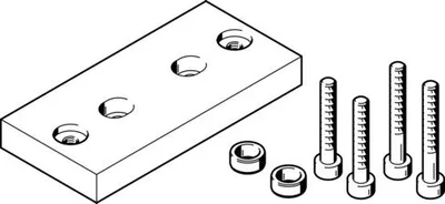 Festo HAPG-SD2-45 Adaptör Takımı