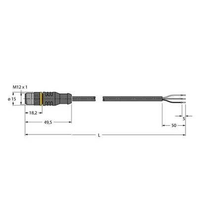 Turck RSC4T-5/TXL
