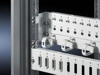 Rittal DK 7246.400 DK Adaptör, 19", 3U, 2'li pk