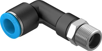 Festo QSLL-3/8-12 L-Uzun-Çabuk Bağlantı Rakoru
