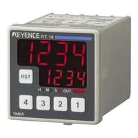 Keyence RT-14 48-mm□ 4-digit 7-segment LED, One-stage Preset, DC Power Supply