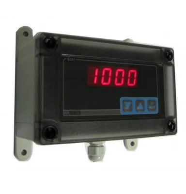 Seneca S311AK-IP66 4 digit display with I/V analog input, IP66 case