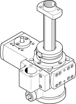 Festo EHMB-25-200 Döner doğrusal modüller|Çevirme-kaldırma modülü|Döner kaldırma modülü