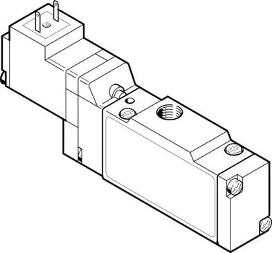Festo MEH-3/2-1/8-P-B Selenoid valf