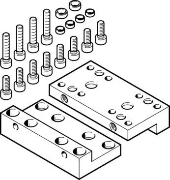 Festo EHAM-H1-32-L2-120 Adaptör Plaka Takımı