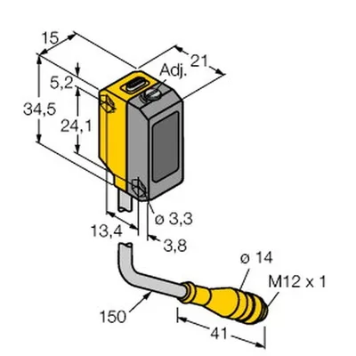 Turck QS18VP6LAF250Q5