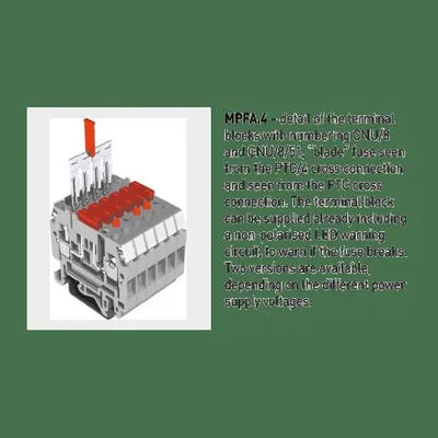 Cabur MF124 1 LEVEL FUSE-HOLDER