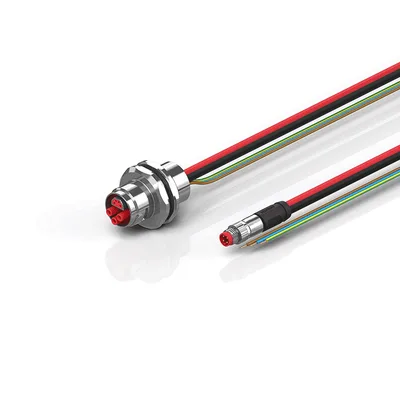 Beckhoff ZK7910-AK00-0xxx B17, ENP cable, PUR, 3 G 25 mm² + (1 x 4 x AWG22), drag chain suitable, key 3 (user-defined voltage)