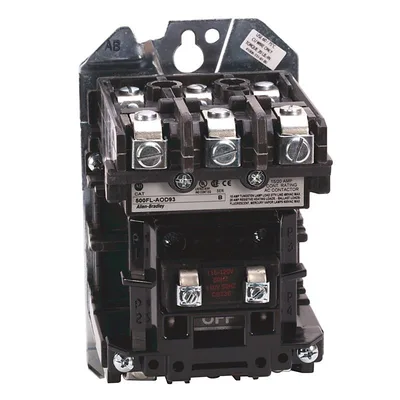 Allen Bradley 500FL-BOD93 NEMA Size 1 Feed Thru Lighing Contactor