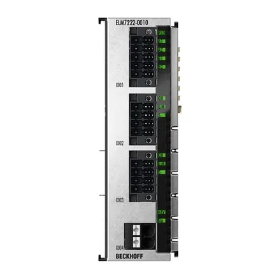 Beckhoff ELM7222-0010 EtherCAT Terminal, 2-channel motion interface, servomotor, 48 V DC, 8 A, OCT