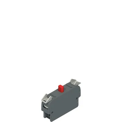 Pizzato E2 CP02G2V1 Double contact block, panel fixing, 2NC slow action