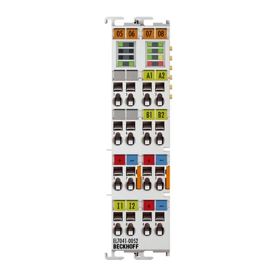 Beckhoff EL7041-0052 EtherCAT Terminal, 1-channel motion interface, stepper motor, 48 V DC, 5 A