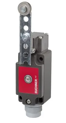 Euchner NZ2PS-538L060 Safety switch NZPS, adjustable lever arm with steel roller, plug connector SR6
