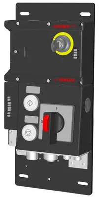 Euchner MGB-L0B-PNA-L-113615 Interlocking module and bus module MGB-L0-PN with 4 control elements, 7/8" and M12 plugs