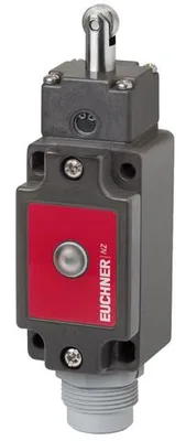 Euchner NZ2RS-538L060 Safety switch NZRS, roller plunger, steel roller ø 12 mm, plug connector SR6
