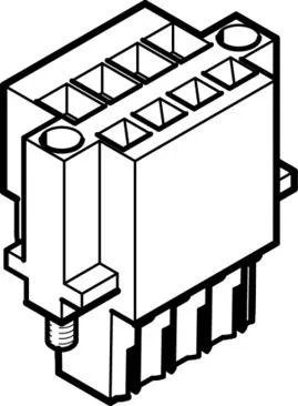Festo NECC-L2G4-C1-M Soket