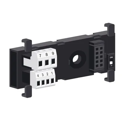 Seneca Z-PC-DINAL1-35 Head terminal + 1 slot 35mm DIN rail bus system for Z-PC Line I/O fast mounting and connection