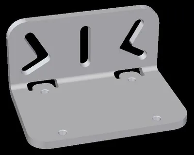Euchner EMP-B-CEM05 Mounting plate EMP-B- for actuators CEM-A-BE05 and A-C60
