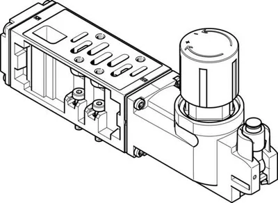 Festo VABF-S1-2-R6C2-C-10 Regülatör plakası