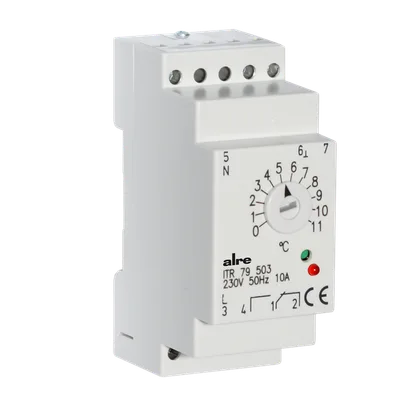 Alre ITR 79.503 Temperature controller for standard rail mounting, 0…11…°C