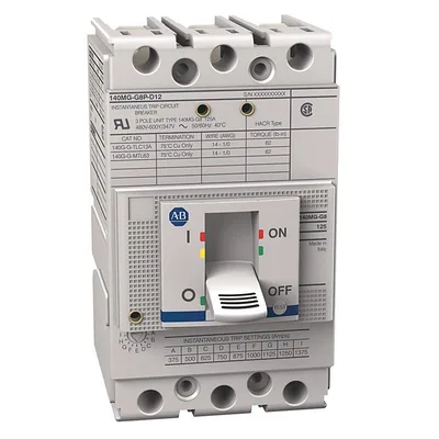 Allen Bradley 140MG-G8P-D12-KJ Mtr Protection Ckt-Bkr